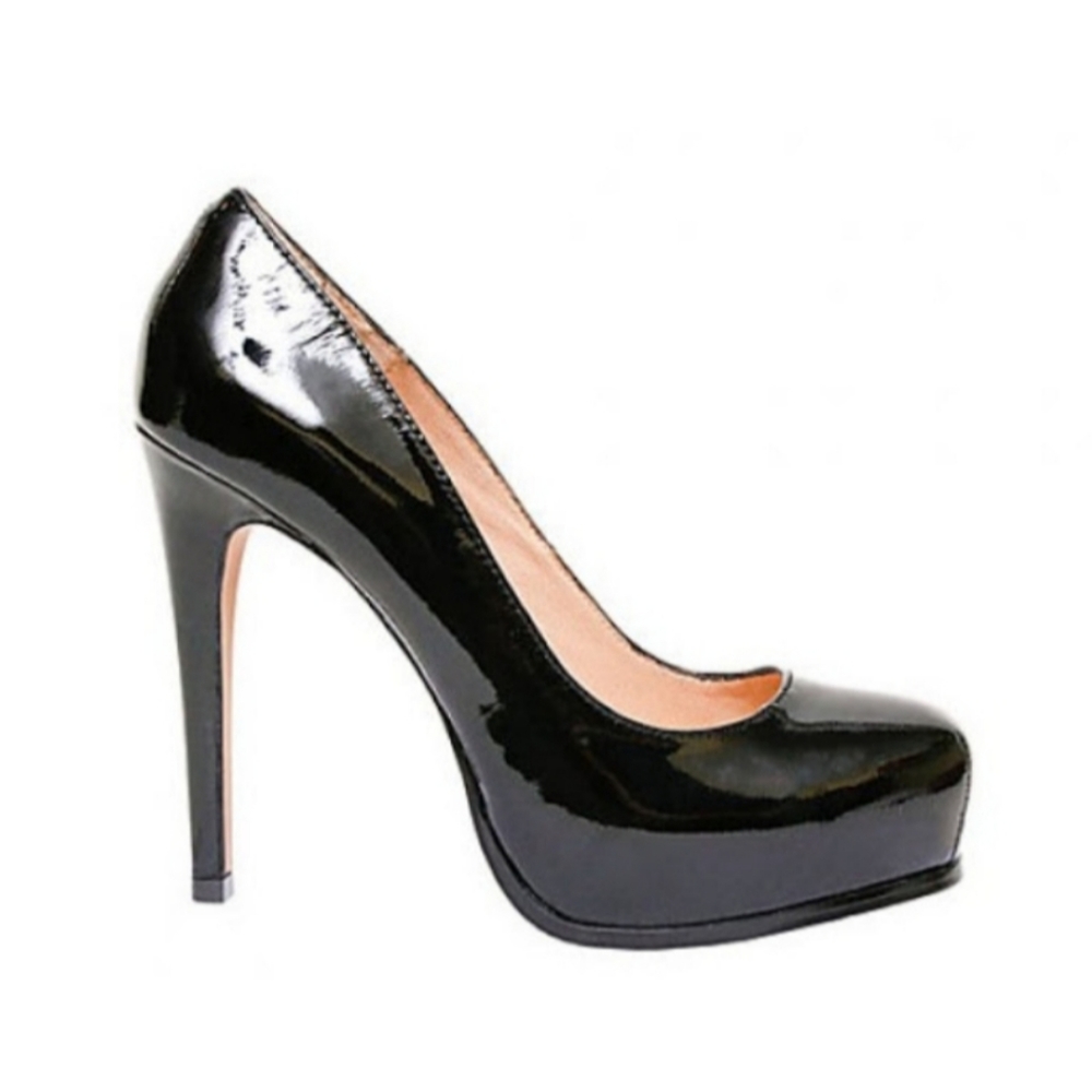 Steve Madden Stokker Patent Leather Platform Heels